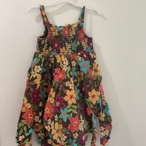 Multiple Colored Flower Dress